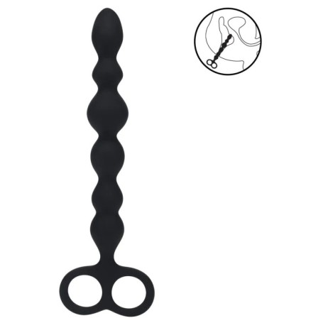 Chapelet Anal avec Poignée Levelz 24x3,2cm
