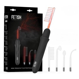 Wand Electrostimulation avec Têtes Interchangeables Fetish Submissive