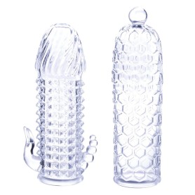 Lot de 2 Gaines à Pénis Excitantes Nmc Ice Crystals