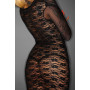 Robe Dentelle Flirty F113 Noir Handmade Libertine
