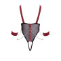 Body de bondage ouvert et seins nus - Cottelli Bondage