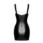 Mini robe lacée Vixen F363 - Noir Handmade