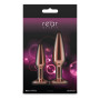 Coffret 2 Plugs Anaux Or Rose Rear