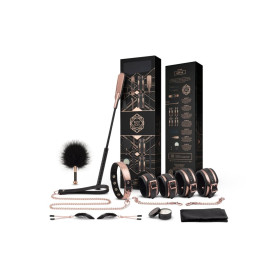 Kit BDSM 9 accessoires Rosy Gold