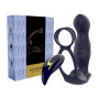 Stimulateur de Prostate Vibrant Bleu AssRing 11x3cm