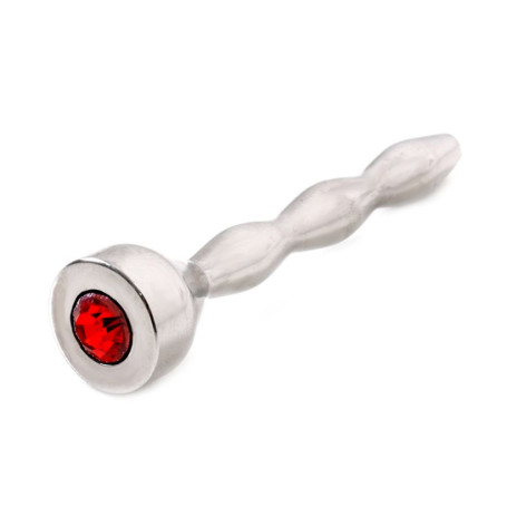 Plug Pénis Diamant Rouge 8mm