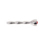 Plug Pénis Diamant Rouge 8mm