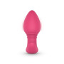 Plug Anal Rose Vibrant Connecté Axel 10x3,4cm