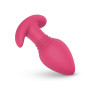 Plug Anal Rose Vibrant Connecté Axel 10x3,4cm