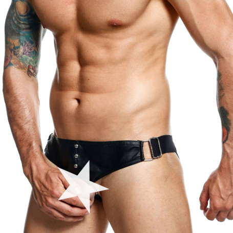 Jockstrap Cockring Noir Dngeon