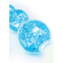 Chapelet Crystal Trio Bleu 19x4,5cm