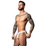 Jockstrap Blanc Marbré Soo Cumfy