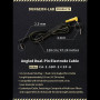 Cable Électrostimulation Angled Dungeon Lab 120cm