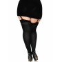 Bas Noirs Opaques Grande Taille Leg Avenue