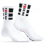 Paires de Chaussettes Blanches "Fuck Me"