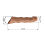 Gaine Expansion Veinée Marron Pretty Love