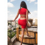 Robe Rouge Dentelle Olivia Be Lily