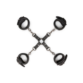 Kit Attaches Hogtie avec Menottes Poignets et Chevilles