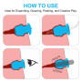 Plug Anal Tunnel Silicone Bulge Peeper 10x6,9cm