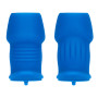 Large Plug Anal Ouvert Ribbed Peeper 8,6x6cm