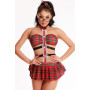 Tenue étudiante sexy 4 pièces - J Lingerie