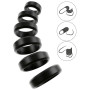 Lot de 6 Anneaux Cock & Ball Noir 26-56mm