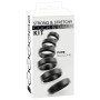 Lot de 6 Anneaux Cock & Ball Noir 26-56mm