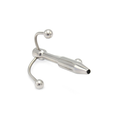 Plug Percé Grapping Acier Inox 7x1cm