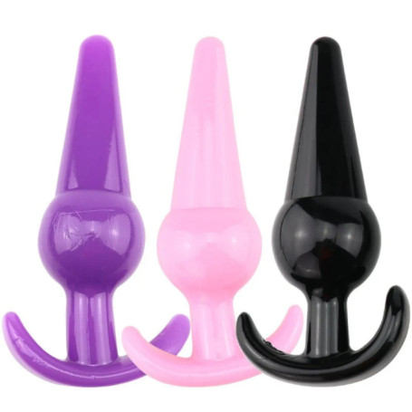 Petit Plug Anal Conique SeaMan 12x3,6cm