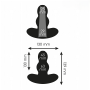 Plug Anal Creux Extra Large 14 x 6,3cm