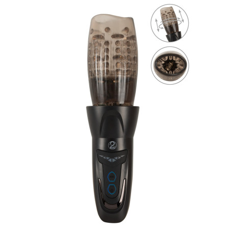 Masturbateur Vibrant Rotatif et Va-et-Vient Dots Strocker
