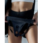 Gode Strap-on-me Vibrant Noir Large 25 x 3,7cm