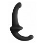 Gode Ceinture Strapless Strap-On Silicone Noir Ouch