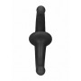 Gode Ceinture Strapless Strap-On Silicone Noir Ouch