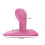 Stimulateur Grinder Rose Vibrant et Rotatif She.E.O