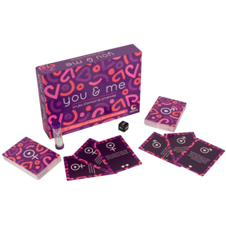 Jeu de Cartes Erotiques You and Me