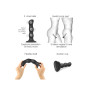 Dildo Geisha Balls XL Noir Strap-On-Me