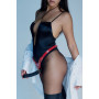Harnais Fabulous rouge vernis - Strap On Me