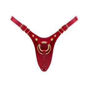 Harnais Fabulous Strap On Me Similicuir Rouge