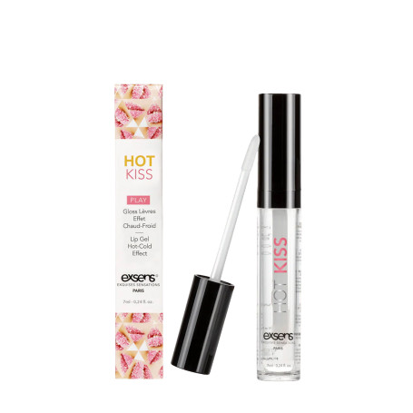 Gloss Effet Chaud Froid Fraise Hot Kiss Exsens