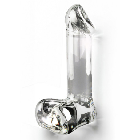 Dildo Réaliste en Verre Crystal Toyjoy 17 x 3cm