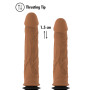 Dildo Vibrant Double Thrusting Realistic Inferno 40 x 4cm