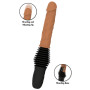 Dildo Vibrant Double Thrusting Realistic Inferno 40 x 4cm
