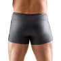 Boxer Sexy Homme Noir Mat avec Zips Svenjoyment