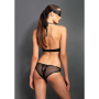 Body Sexy Résille avec Masque Bandeau