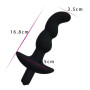 Plug Anal Prostatique Silicone Noir