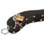 Humbler Fetish Zado en Cuir avec Serrures