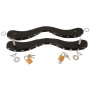 Humbler Fetish Zado en Cuir avec Serrures