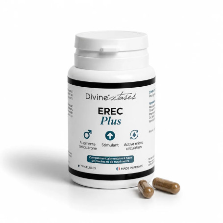 Erec Plus Divinextases 60 Gélules Vitalité Masculine