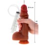 Gode Éjaculateur à Testicules Get Real Foreskin 22 x 4cm
